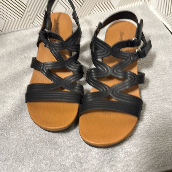 Baretraps sandals women’s Baretraps Callin wedge sandal black size 8.5 - Picture 6 of 16